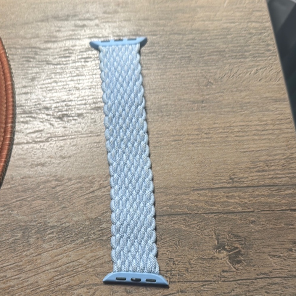 Apple Braided Solo Loop Band - Light Blue